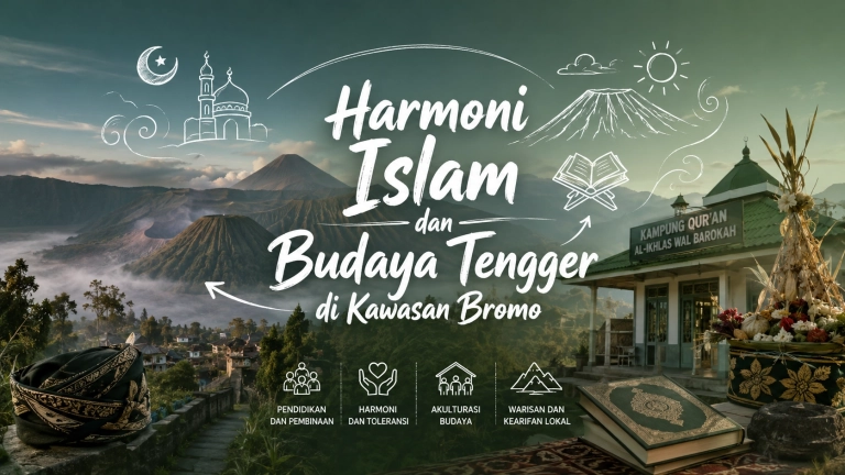 Kampung Quran dan budaya masyarakat Tengger di kawasan Gunung Bromo